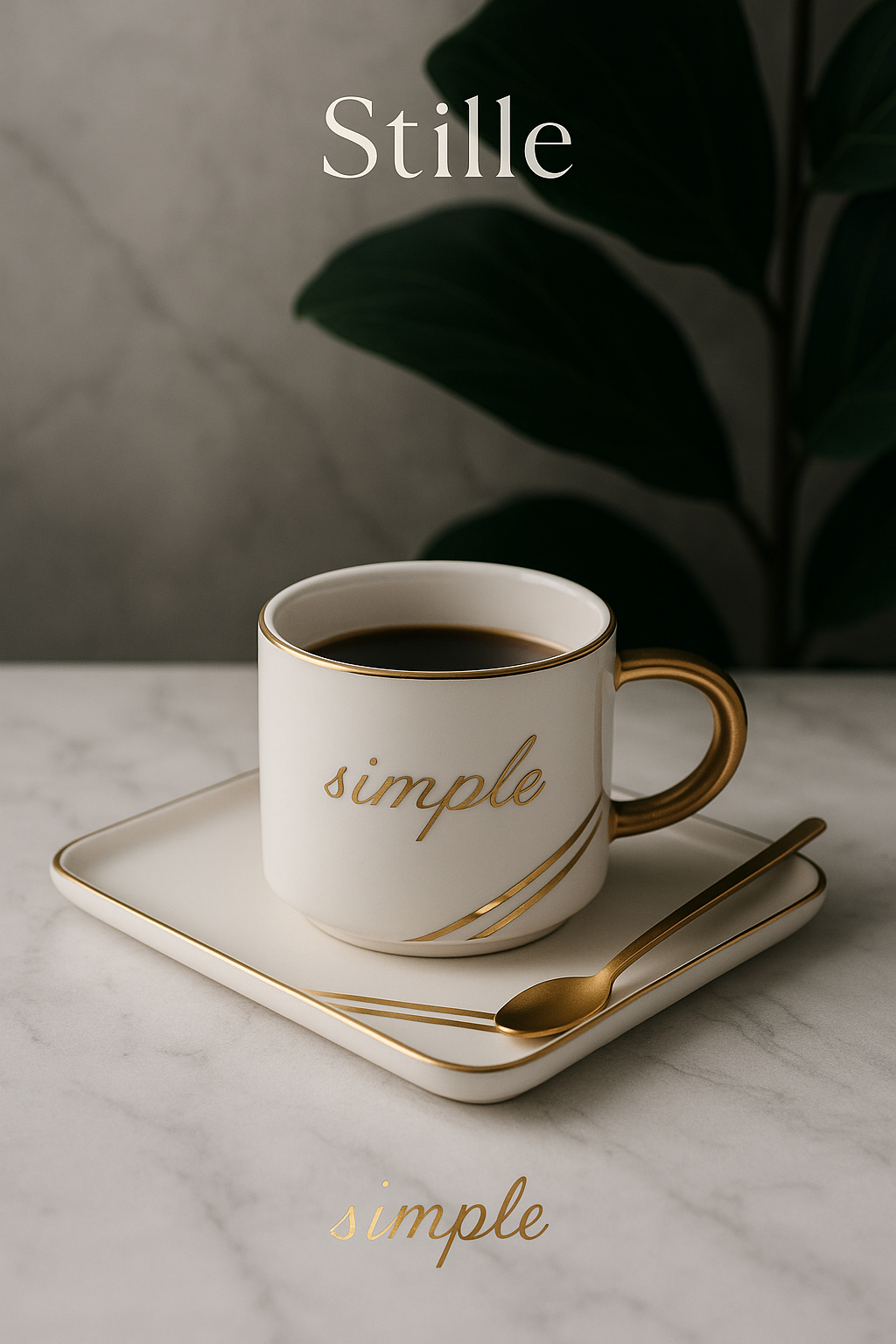 Stille Ceramic Coffee Cup